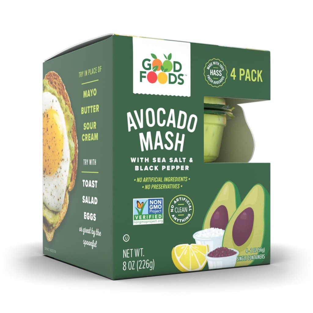 Avocado Mash 4 Pack Avocado Spread Good Foods