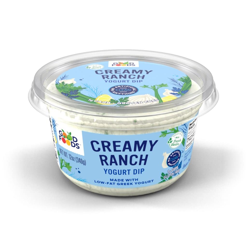 Creamy Ranch Yogurt Dip Ranch Dip Good Foods
