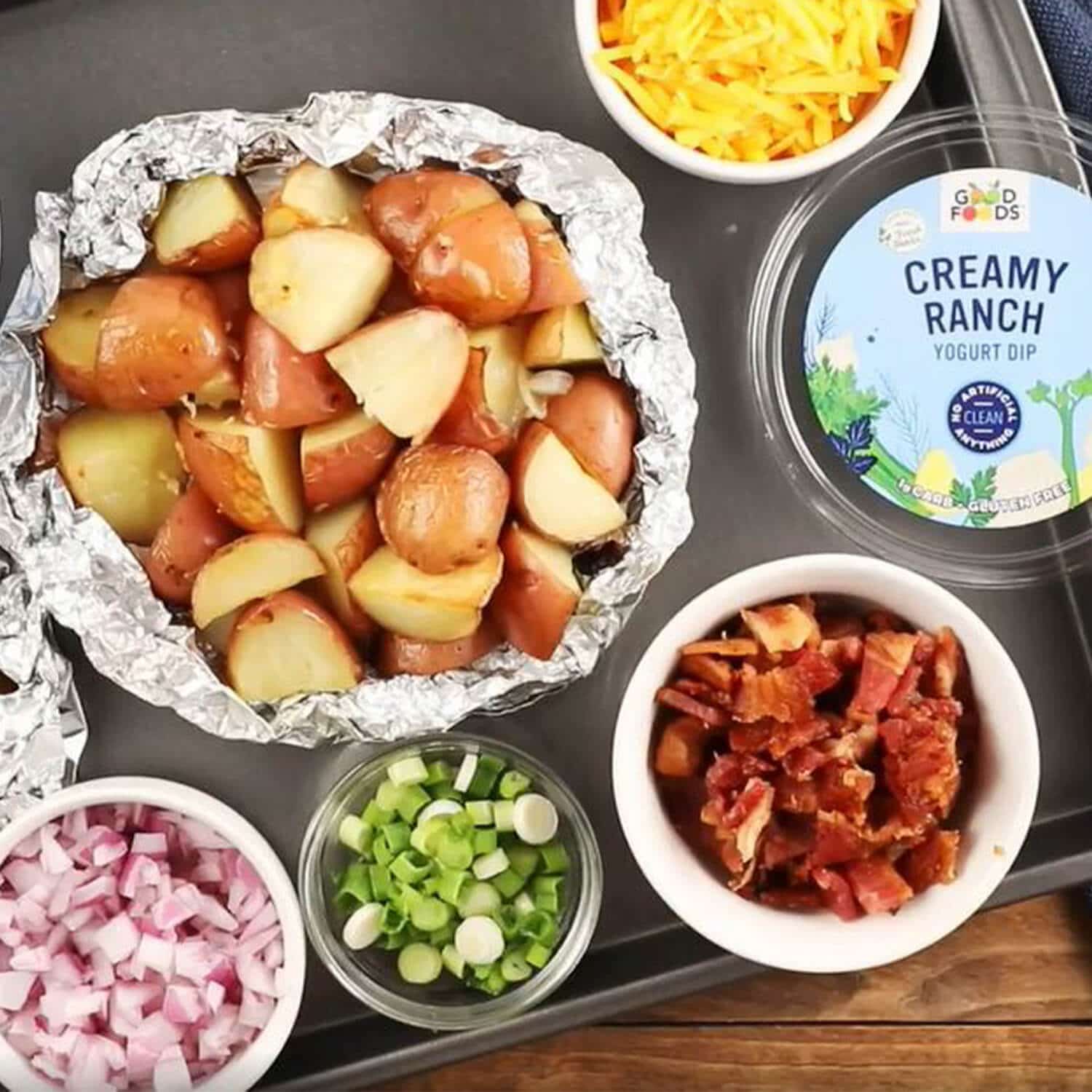 Creamy Ranch Potato Packets Good Foods