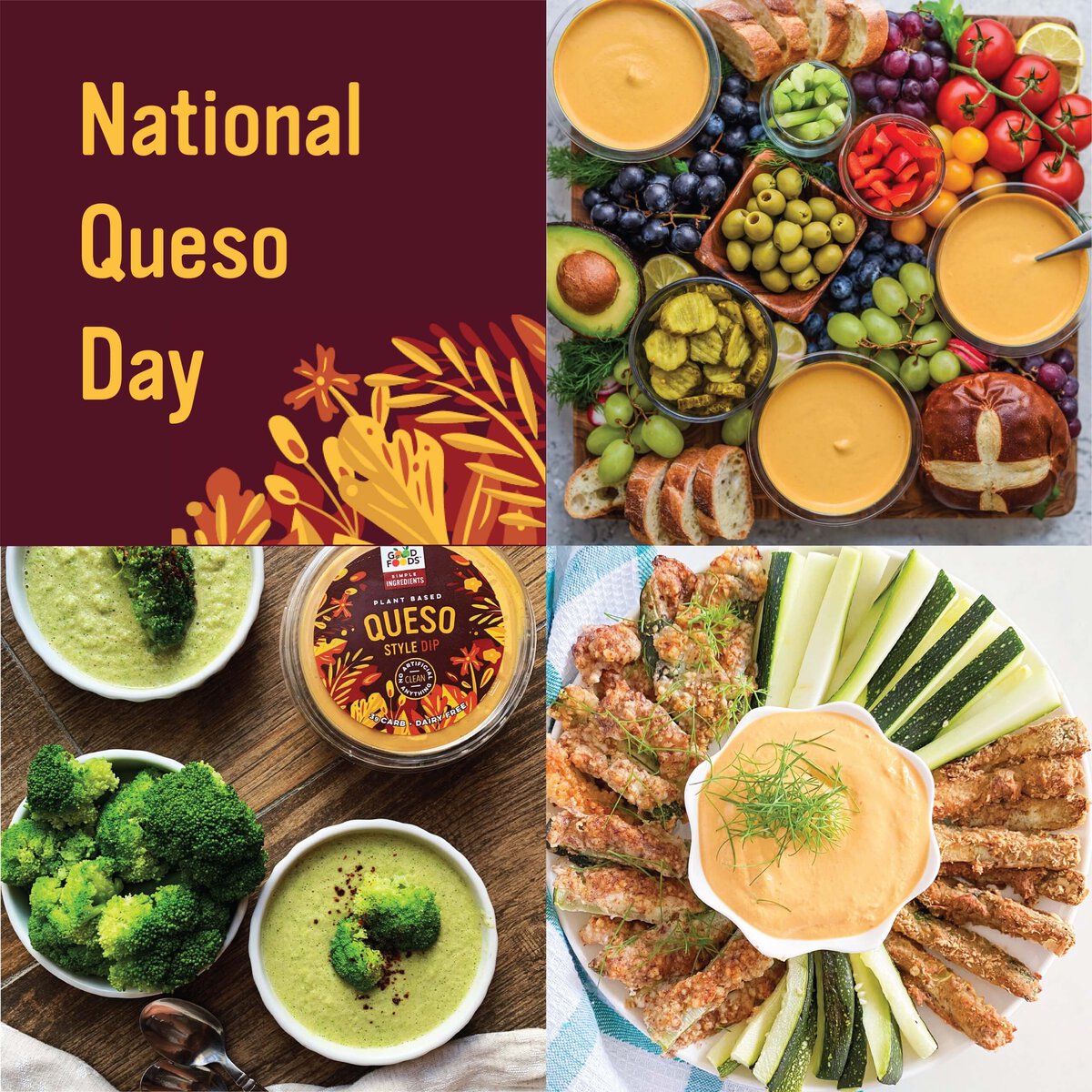 We're Celebrating National Queso Day (9/20)! Good Foods