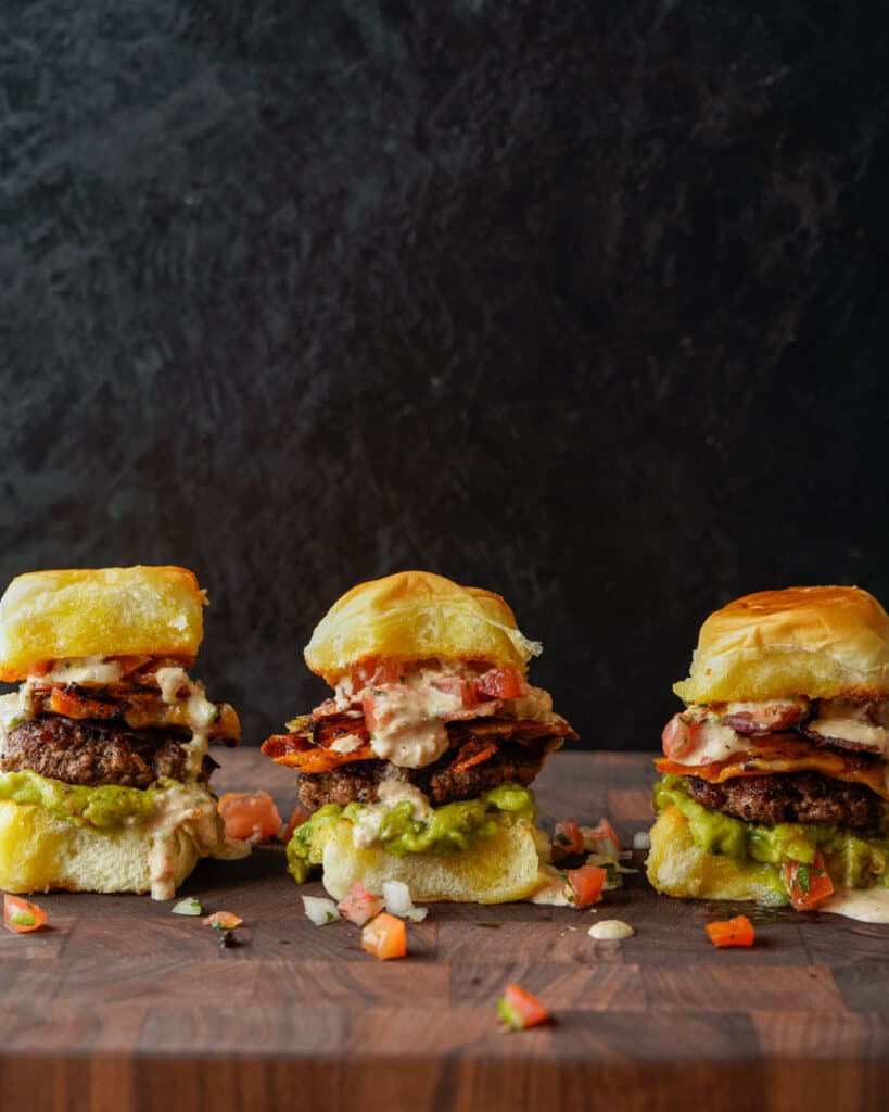 Savory Sliders with Chunky Guac & Southwest Ranch Good Foods