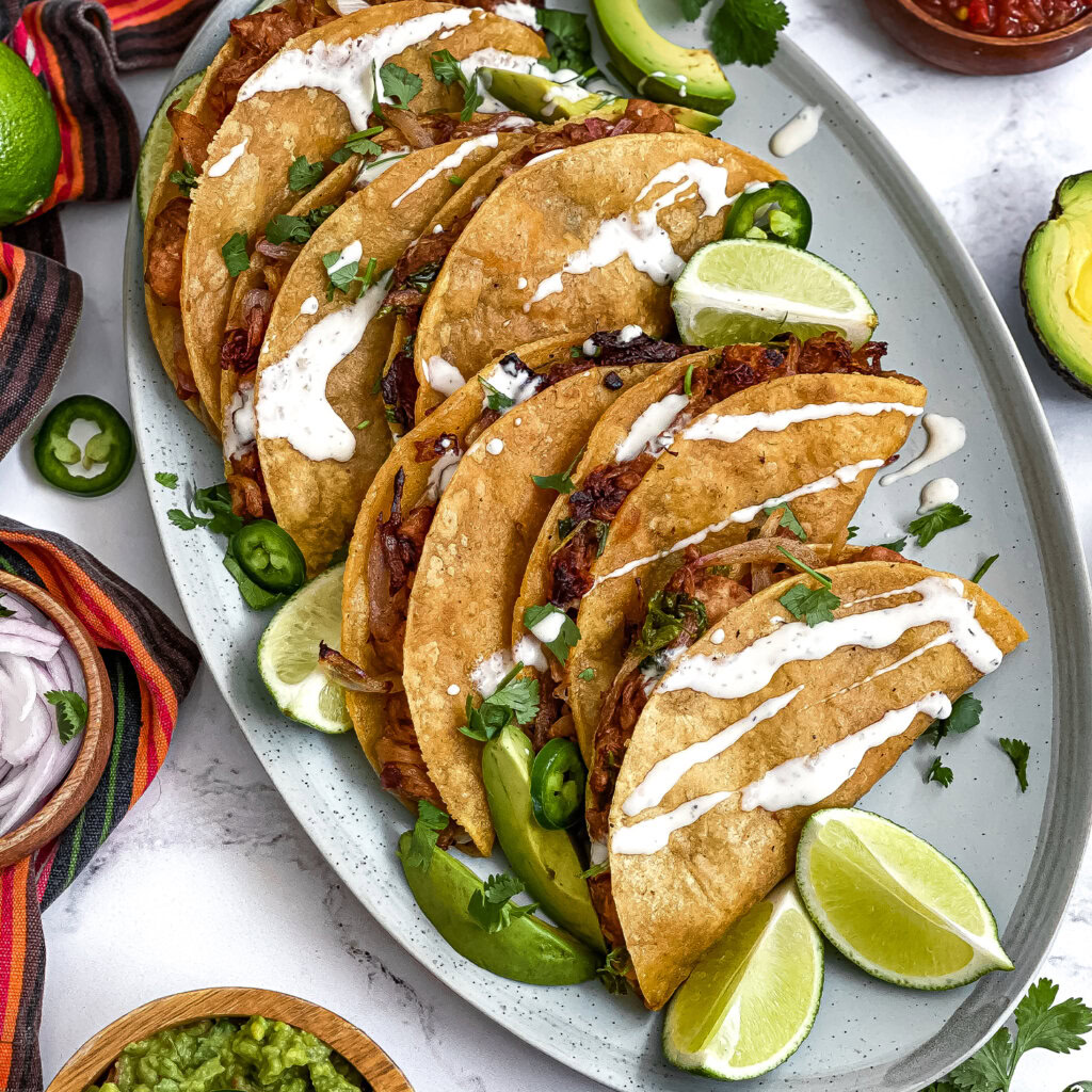Crispy Jackfruit Tacos