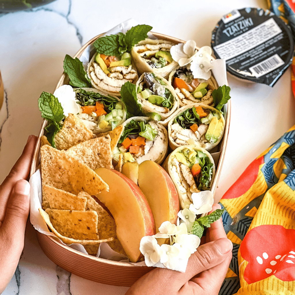 Tofu Souvlaki Wraps