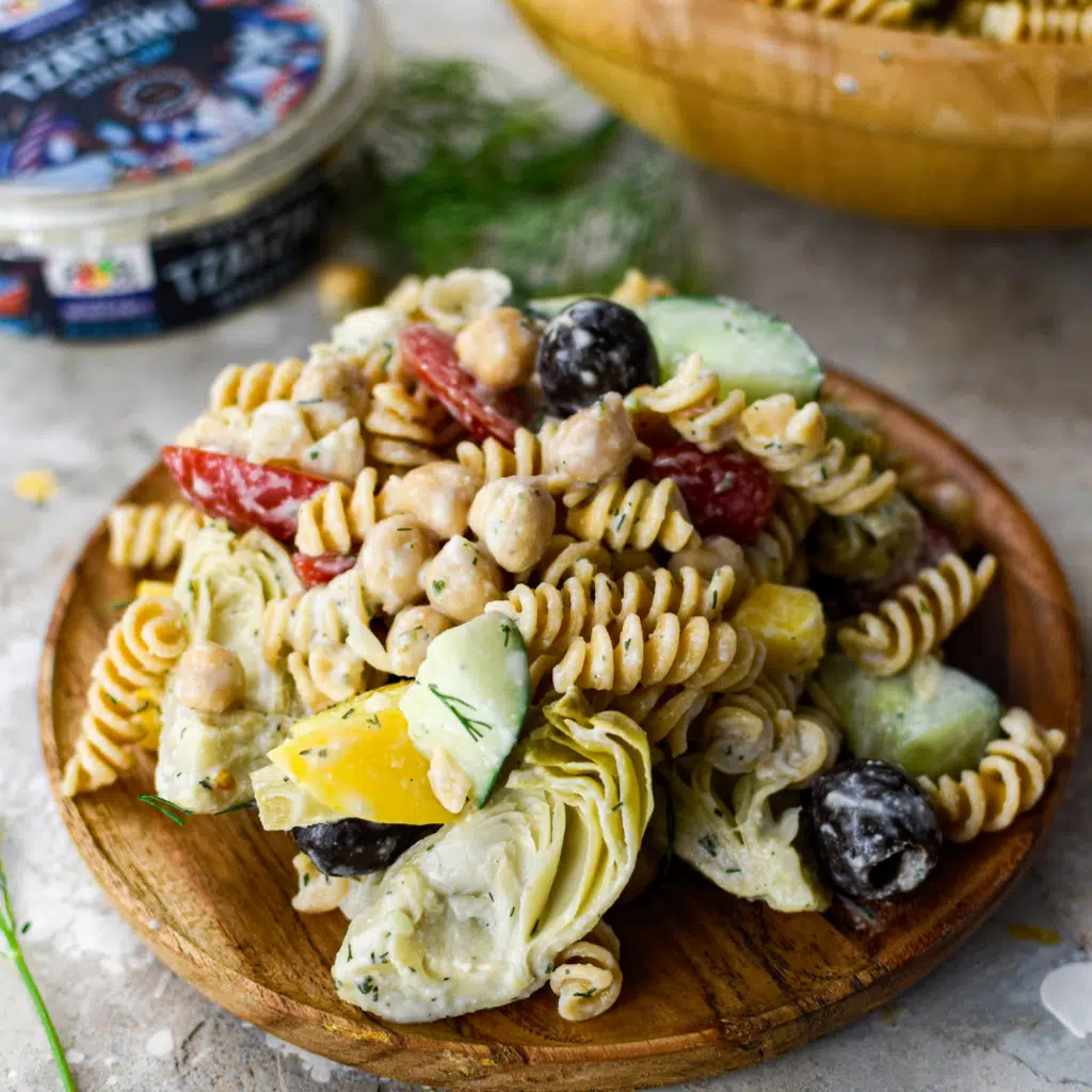 Tzatziki Pasta Salad