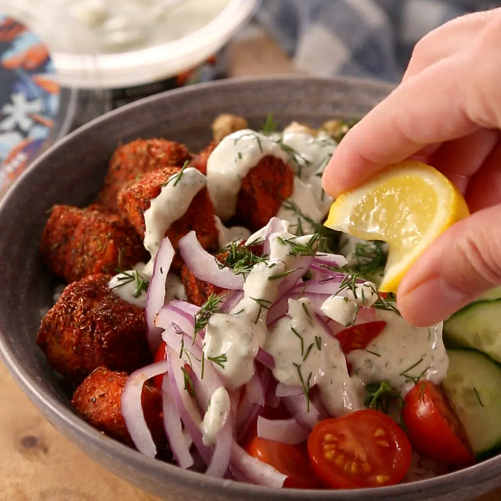 Greek Salmon Bowl
