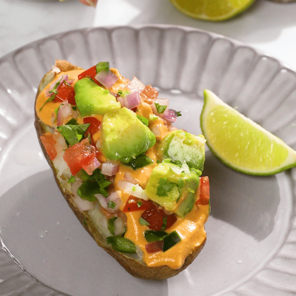 Taco Baked Potatoes