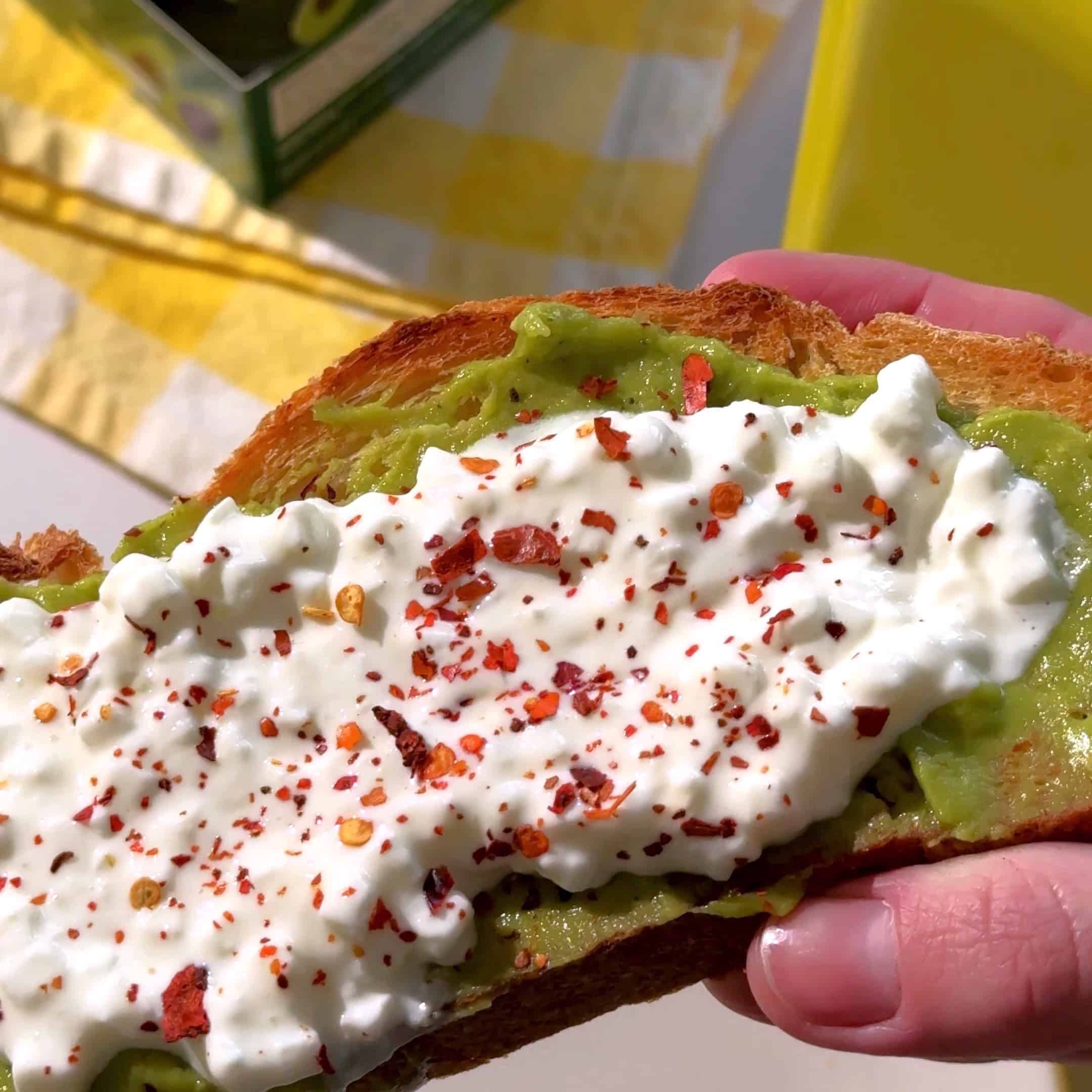 Cottage Cheese Toast