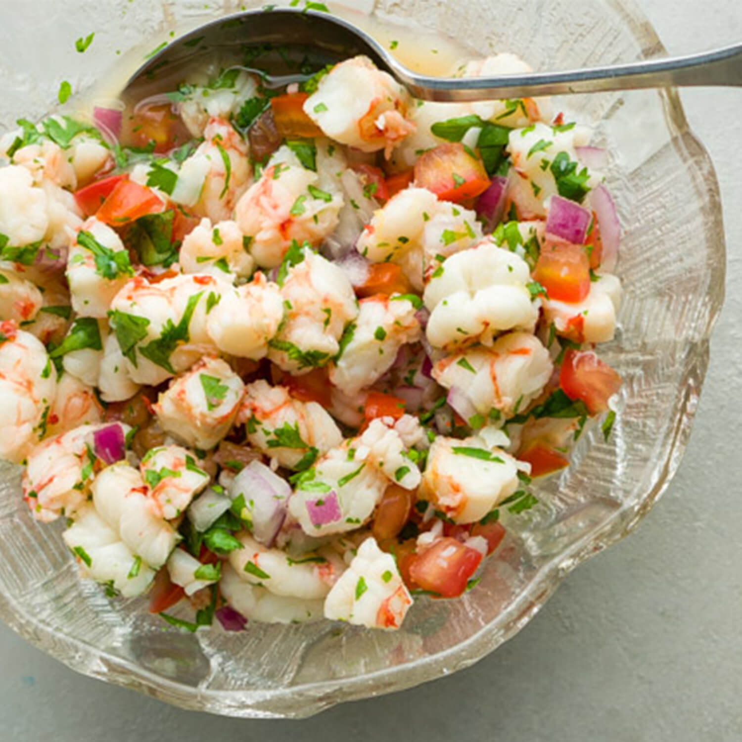 Shrimp Ceviche with Avocado Mash - Good Foods