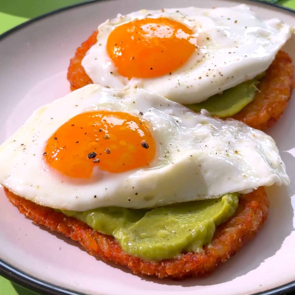 Hashbrown Avocado Toast