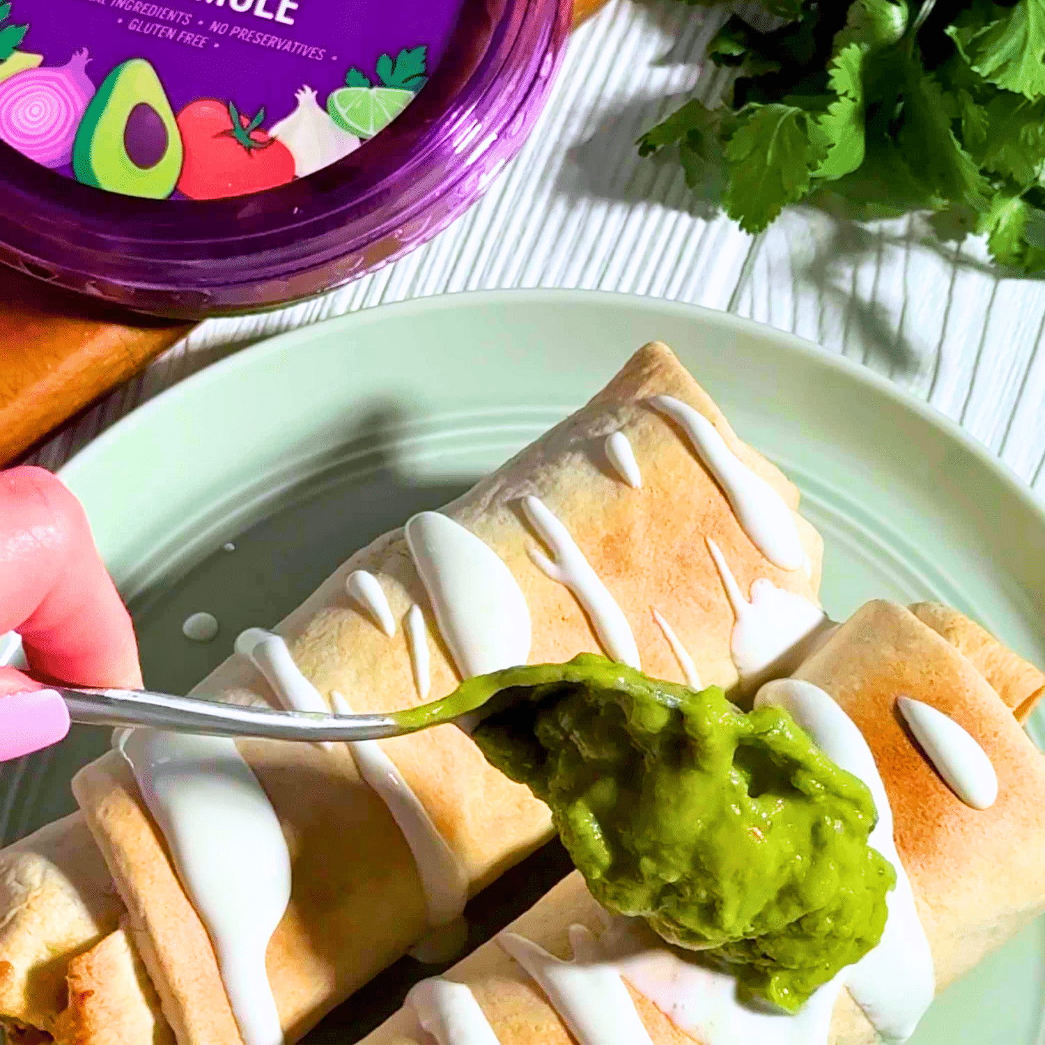 Air-Fryer Chimichangas