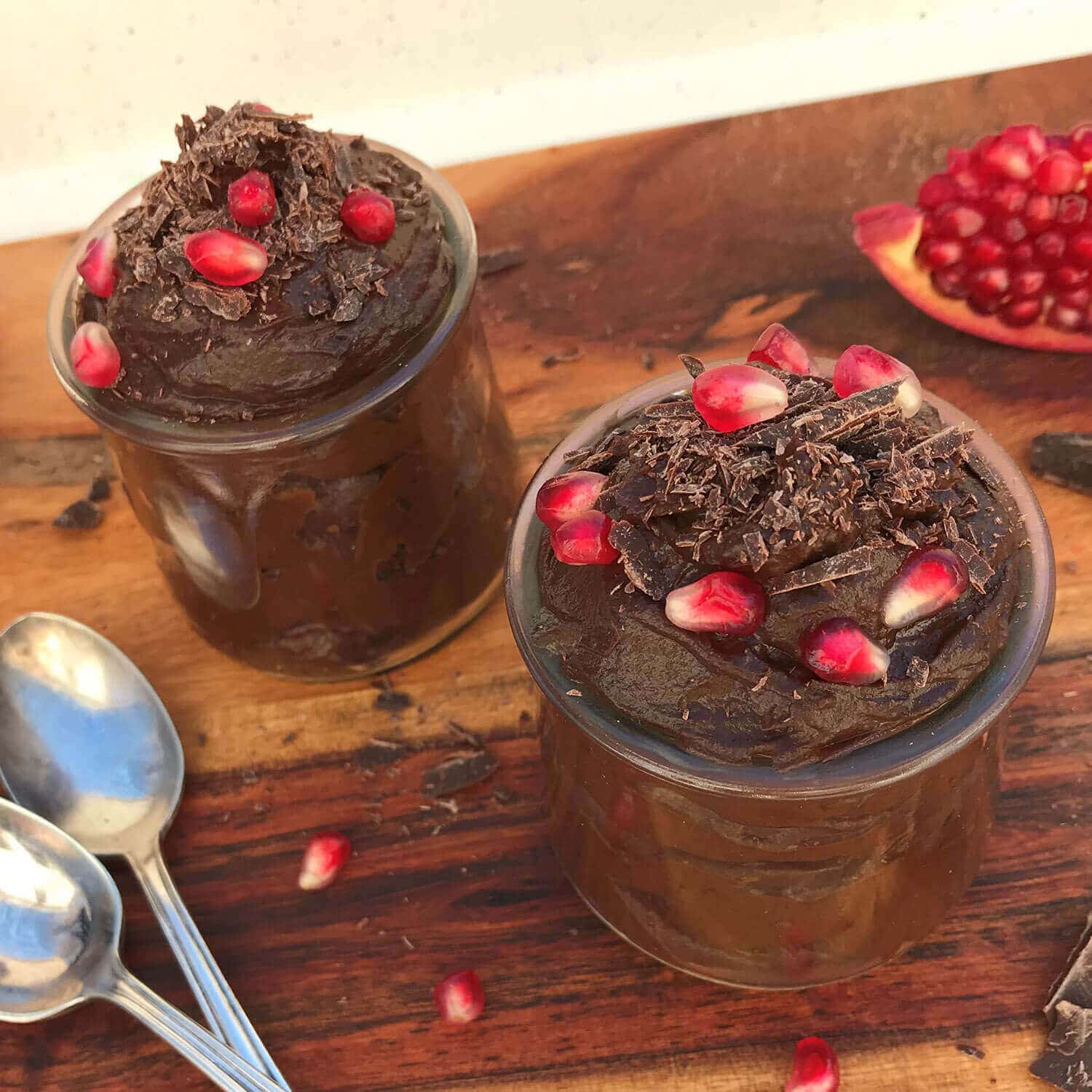 Vegan Dark Chocolate Mousse