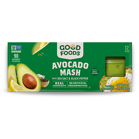 Good Foods Avocado Mash 12pk