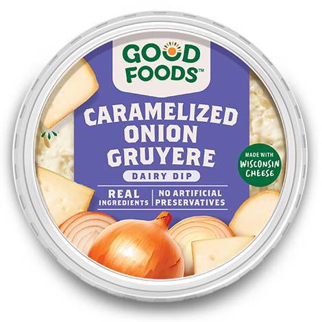 Good Foods Caramelized Onion Gruyere Dip