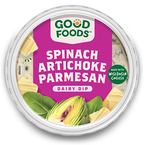 Good Foods Spinach Artichoke Parmesan Dip