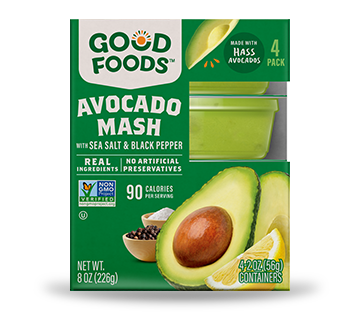 Good Foods Avocado Mash 4pk