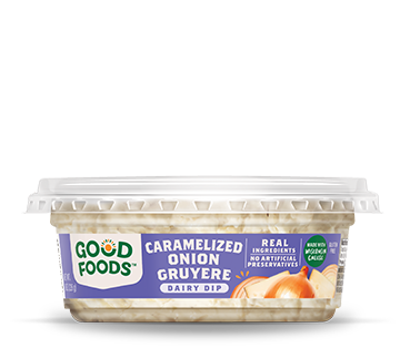 Good Foods Caramelized Onion Gruyere Dip