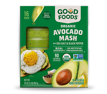 Good Foods Organic Avocado Mash - 16 Pack