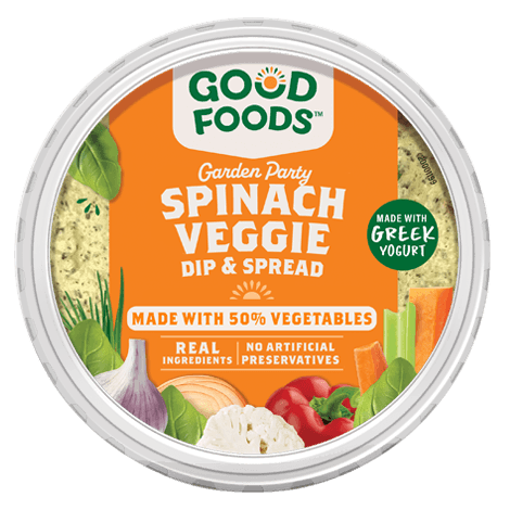 Good Foods Garden Party Spinach Veggie Dip