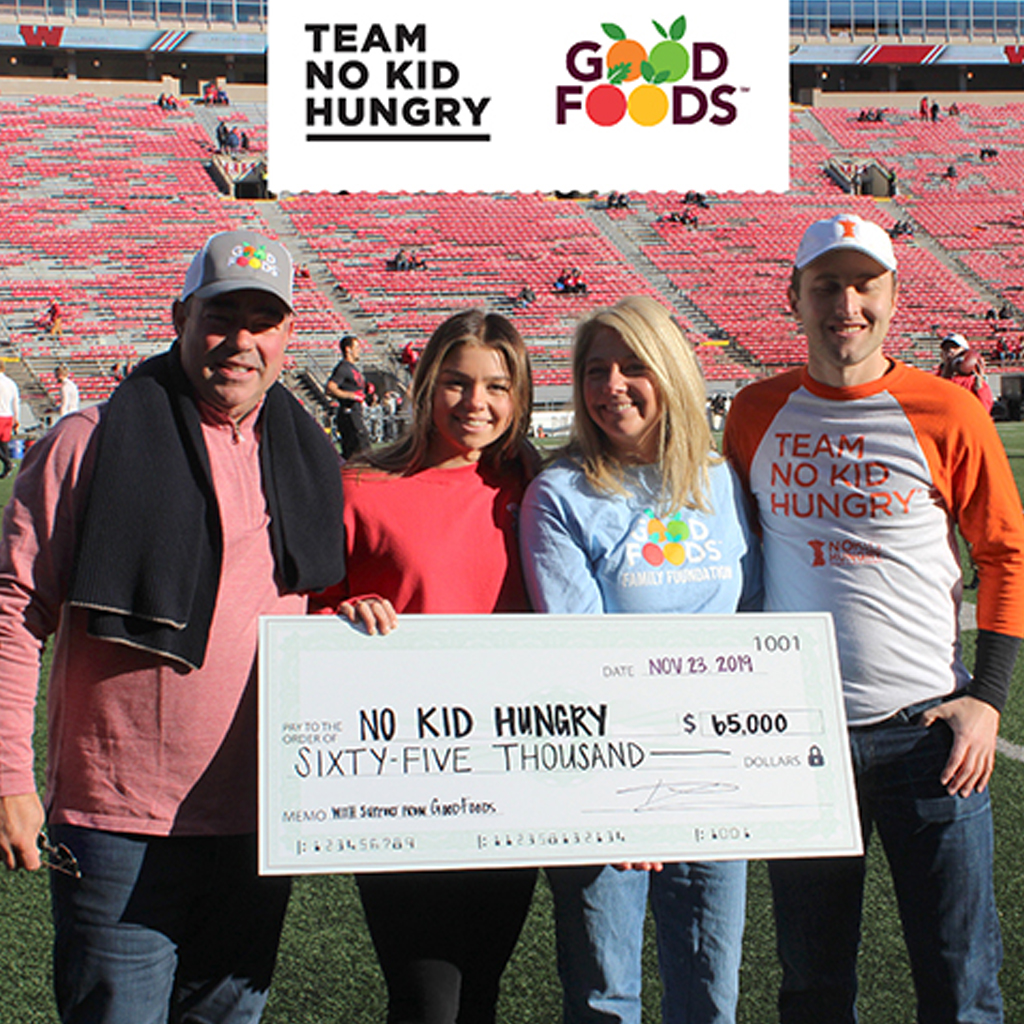 Good Foods Concludes Successful Campaign with No Kid Hungry