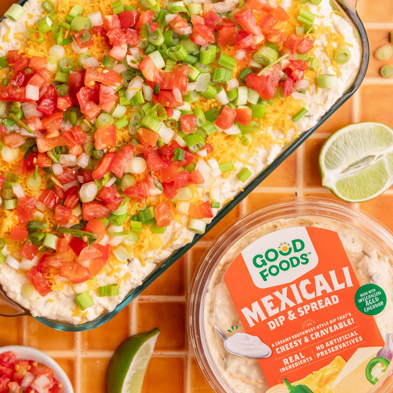 Layers In Food Mexicali Dip - Good Foods Guacamole, Dips & Spreads