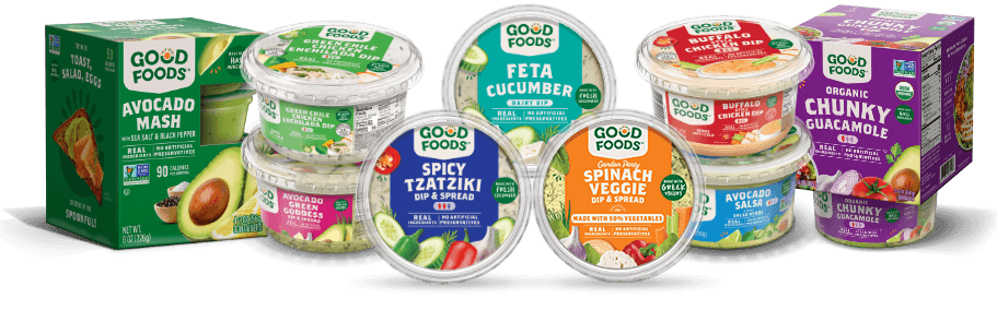 Where To Buy Good Foods Guacamole, Dips, and Spreads